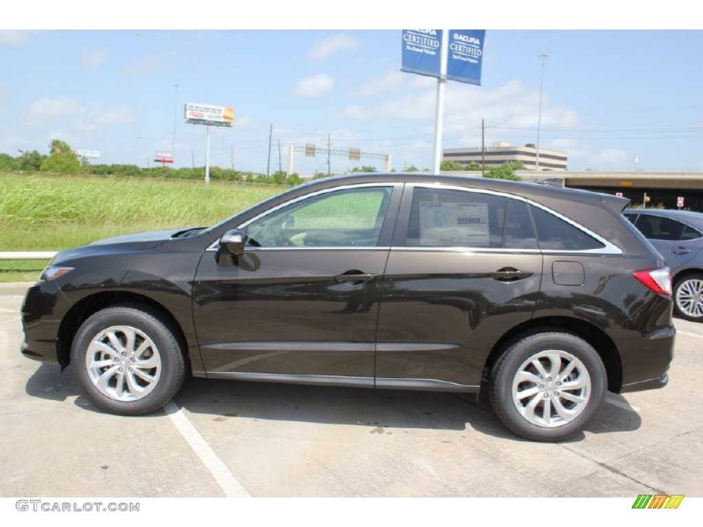 Kona Coffee Metallic 2016 Acura RDX Technology Exterior Photo #105102363