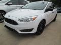 2015 Oxford White Ford Focus S Sedan  photo #1