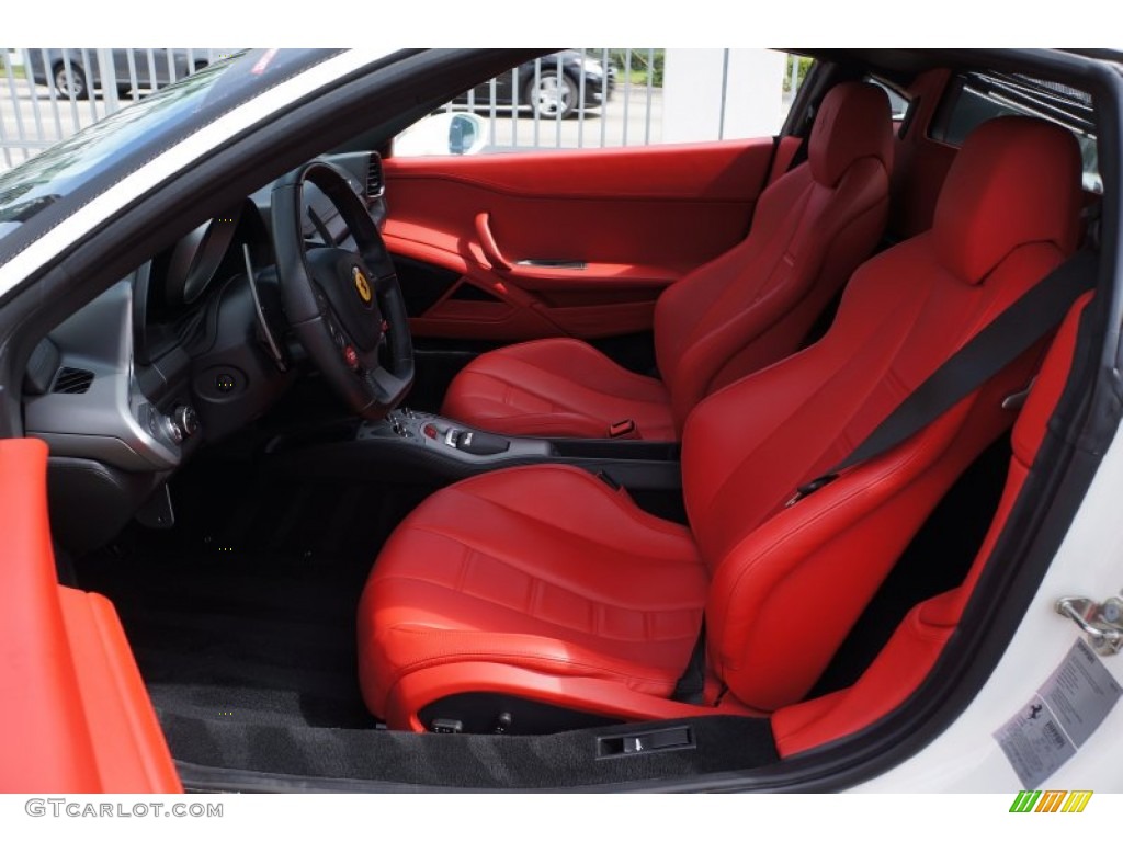 Rosso Interior 2012 Ferrari 458 Italia Photo #105102972
