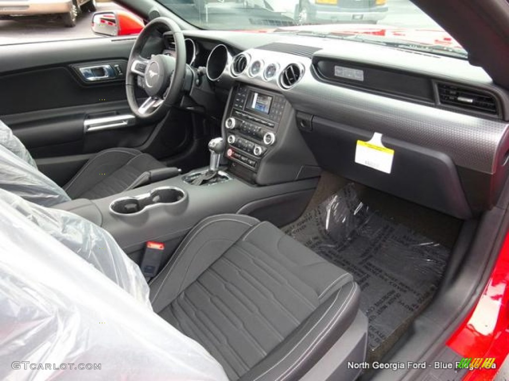 2015 Mustang EcoBoost Coupe - Race Red / Ebony photo #14