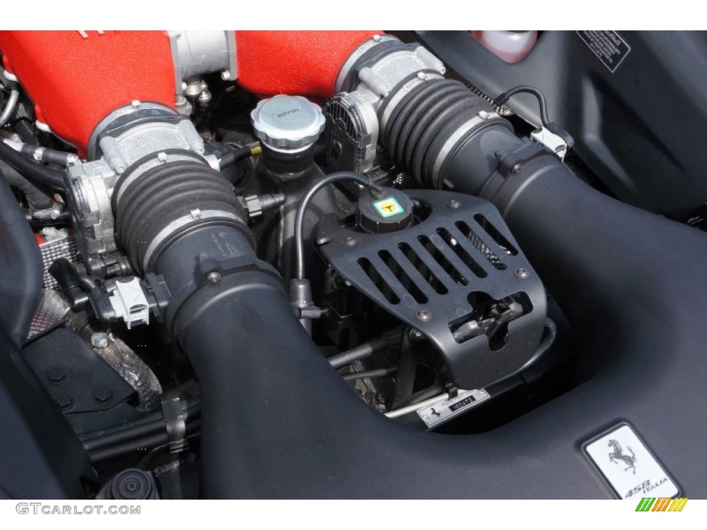 2012 Ferrari 458 Italia Engine Photos