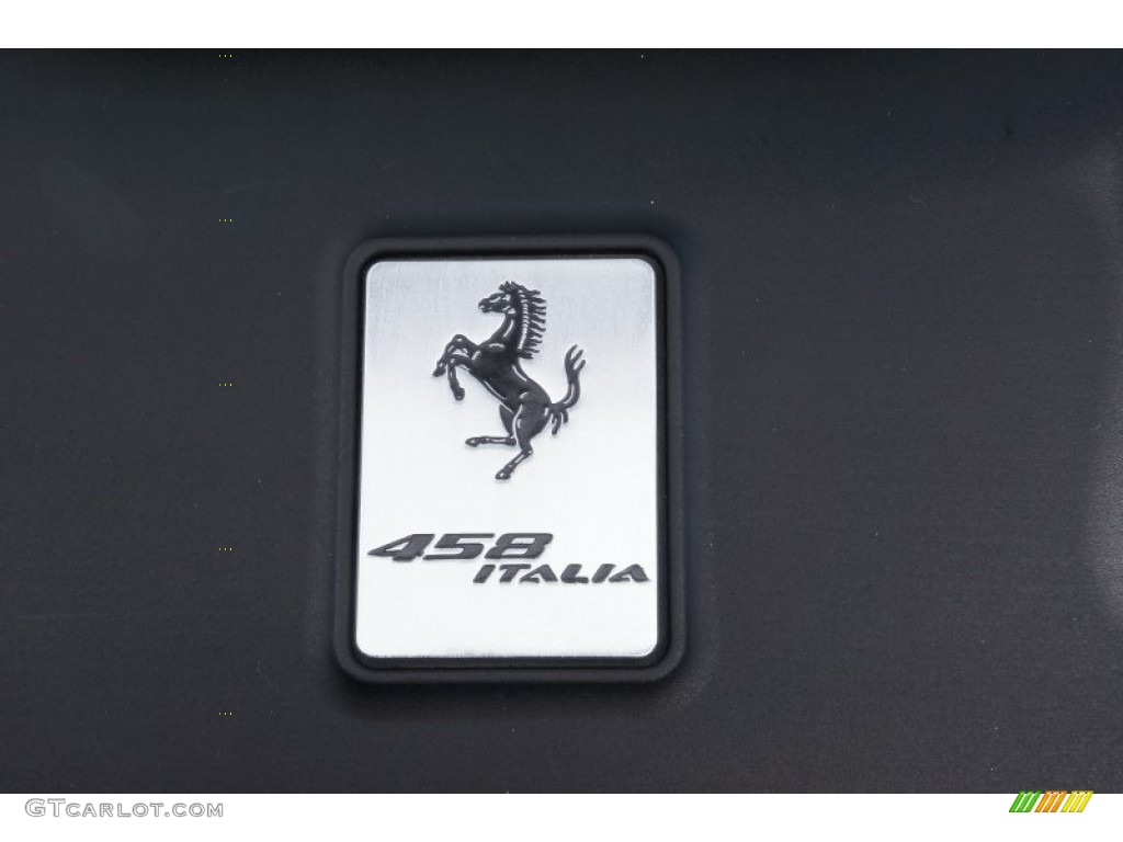 2012 Ferrari 458 Italia Marks and Logos Photo #105103518