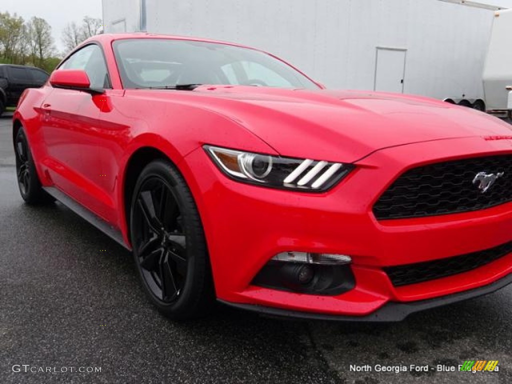 2015 Mustang EcoBoost Coupe - Race Red / Ebony photo #30