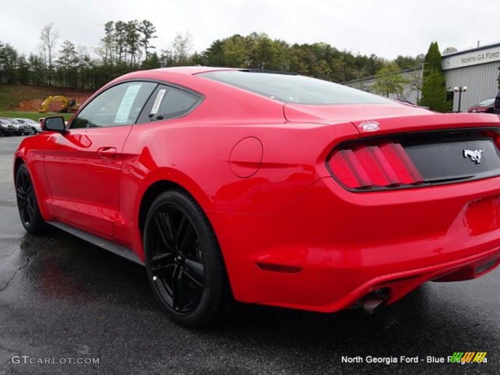 2015 Mustang EcoBoost Coupe - Race Red / Ebony photo #32