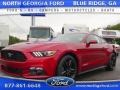 2015 Ruby Red Metallic Ford Mustang EcoBoost Premium Coupe  photo #1