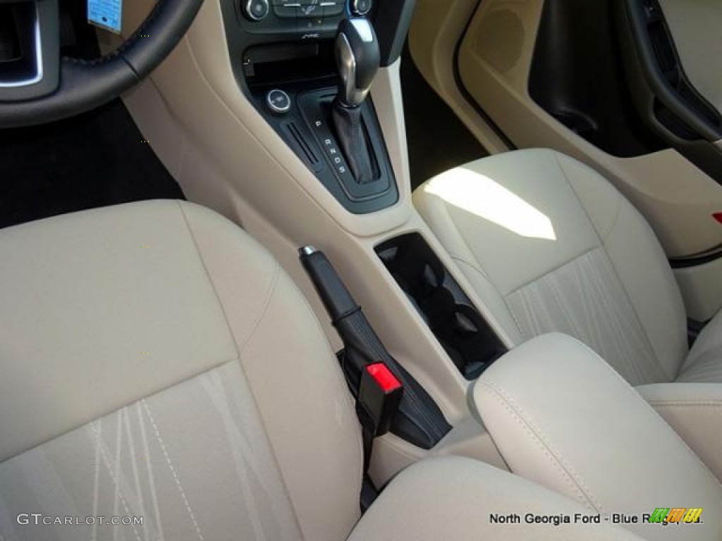 2015 Focus SE Hatchback - Tectonic Metallic / Charcoal Black photo #27