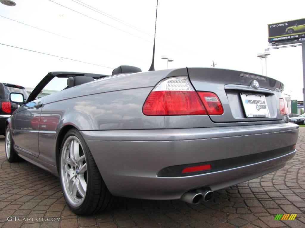 2006 3 Series 330i Convertible - Silver Grey Metallic / Grey photo #3