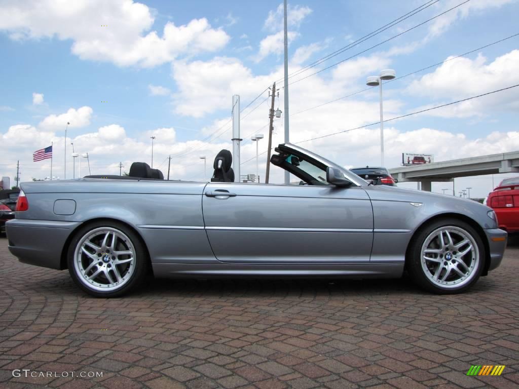 2006 3 Series 330i Convertible - Silver Grey Metallic / Grey photo #6