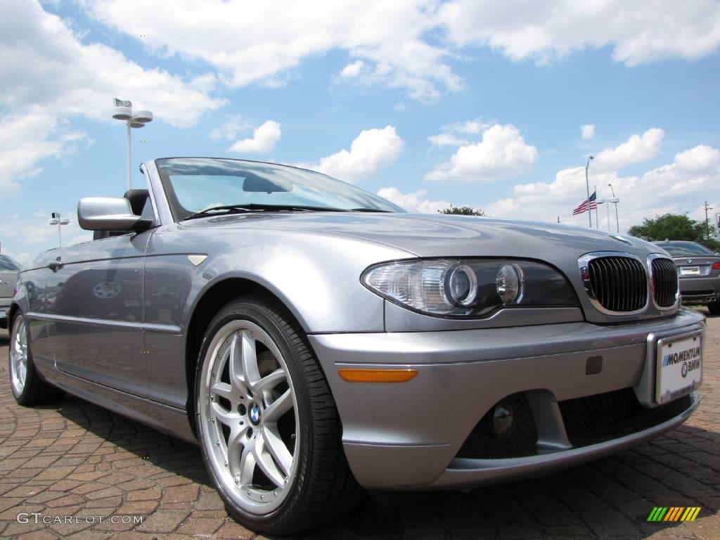 2006 3 Series 330i Convertible - Silver Grey Metallic / Grey photo #7