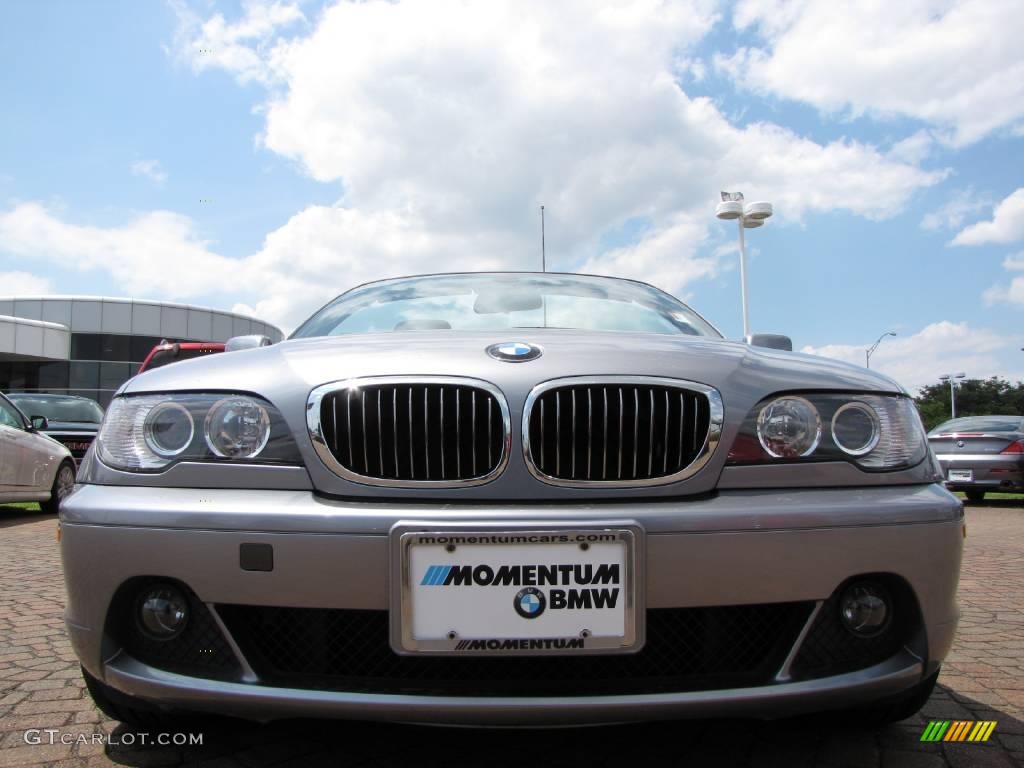 2006 3 Series 330i Convertible - Silver Grey Metallic / Grey photo #8