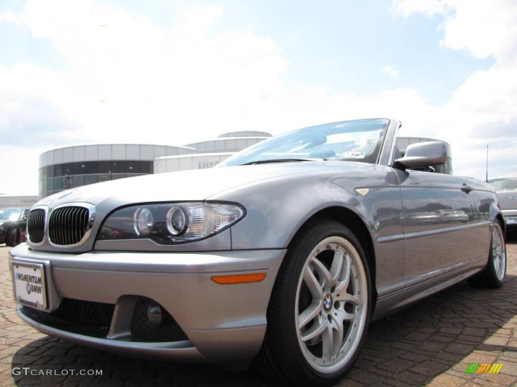 2006 3 Series 330i Convertible - Silver Grey Metallic / Grey photo #9