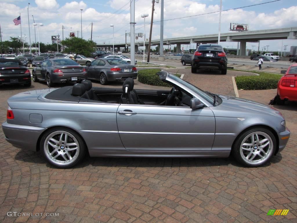 2006 3 Series 330i Convertible - Silver Grey Metallic / Grey photo #14