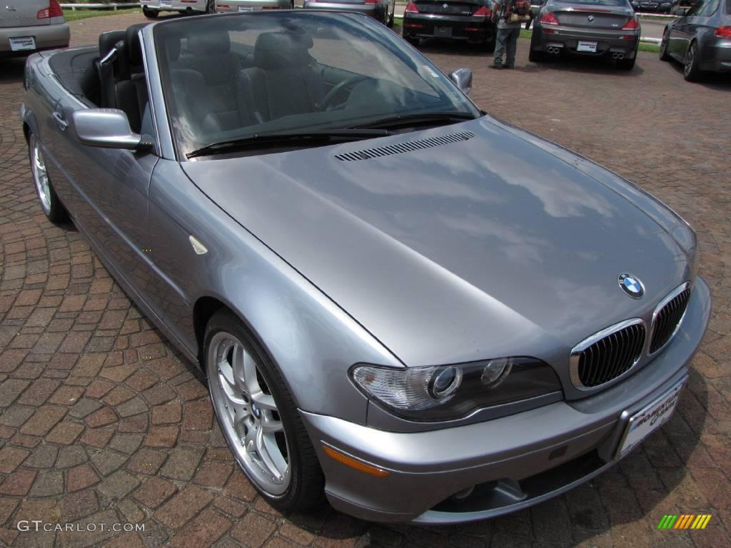 2006 3 Series 330i Convertible - Silver Grey Metallic / Grey photo #15