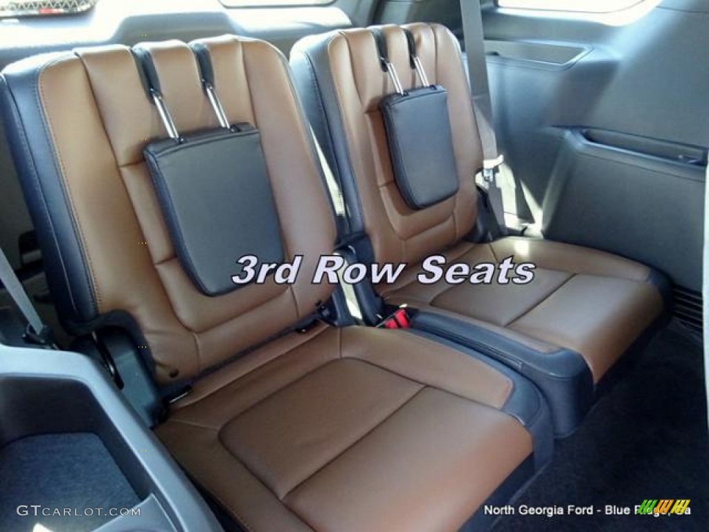 2015 Explorer Limited 4WD - Tuxedo Black / Pecan photo #15