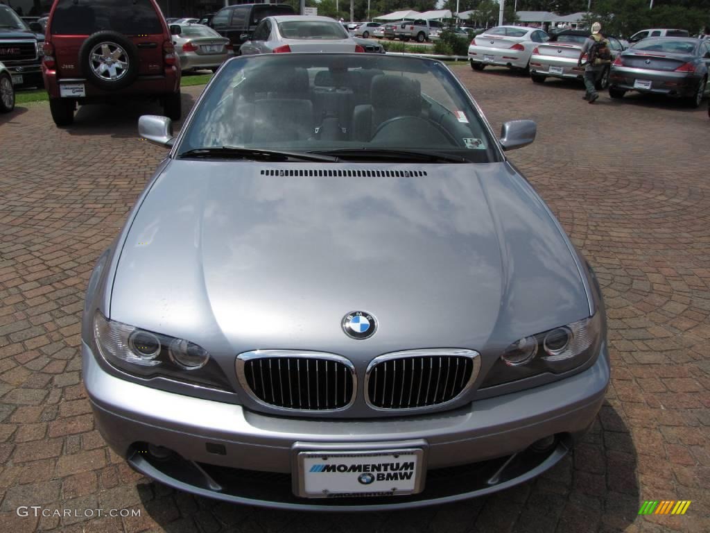 2006 3 Series 330i Convertible - Silver Grey Metallic / Grey photo #16