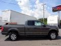 2015 Magnetic Metallic Ford F150 XLT SuperCab 4x4  photo #6