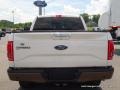 2015 White Platinum Tricoat Ford F150 Lariat SuperCrew 4x4  photo #4