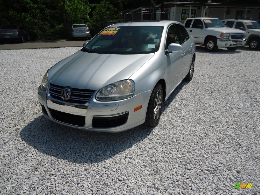 Reflex Silver Metallic 2006 Volkswagen Jetta 2.5 Sedan Exterior Photo #105110235