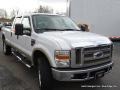 2008 Oxford White Ford F350 Super Duty Lariat Crew Cab 4x4  photo #7