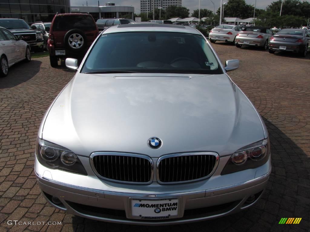 2006 7 Series 750Li Sedan - Titanium Silver Metallic / Black/Black photo #16