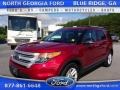 2015 Ruby Red Ford Explorer XLT  photo #1