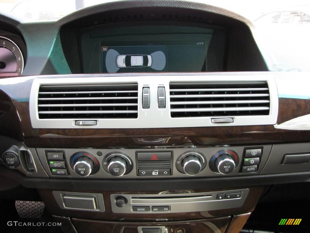 2006 7 Series 750Li Sedan - Titanium Silver Metallic / Black/Black photo #28