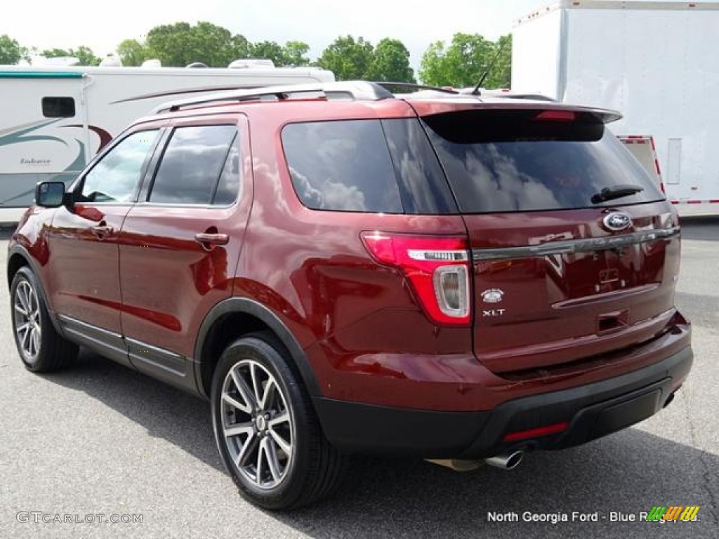 2015 Explorer XLT 4WD - Bronze Fire / Charcoal Black photo #3