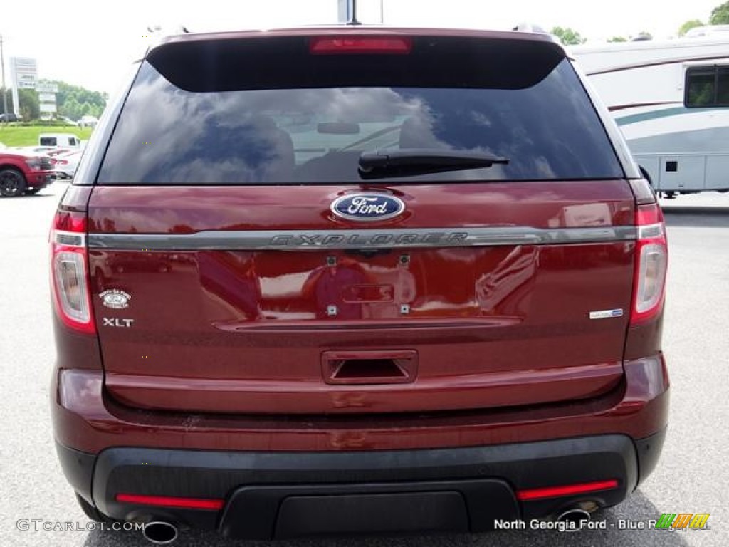 2015 Explorer XLT 4WD - Bronze Fire / Charcoal Black photo #4