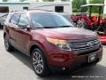 2015 Bronze Fire Ford Explorer XLT 4WD  photo #7