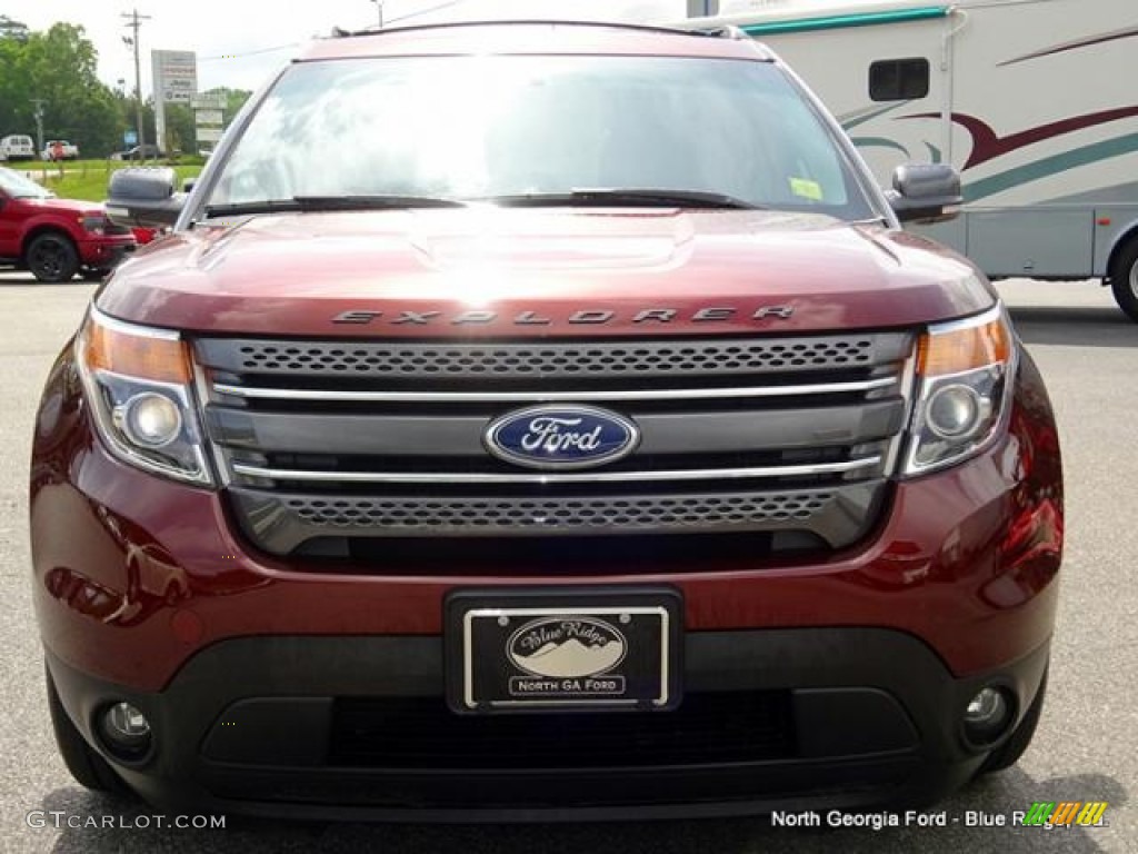 2015 Explorer XLT 4WD - Bronze Fire / Charcoal Black photo #8
