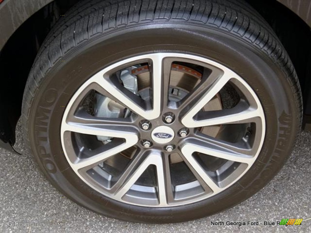 2015 Explorer XLT 4WD - Bronze Fire / Charcoal Black photo #9