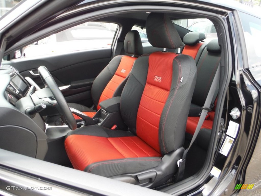 2014 Honda Civic Si Coupe Front Seat Photo #105113013