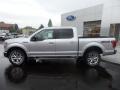 2015 Ingot Silver Metallic Ford F150 XLT SuperCrew 4x4  photo #2