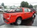 2015 Race Red Ford F150 XLT SuperCrew 4x4  photo #6