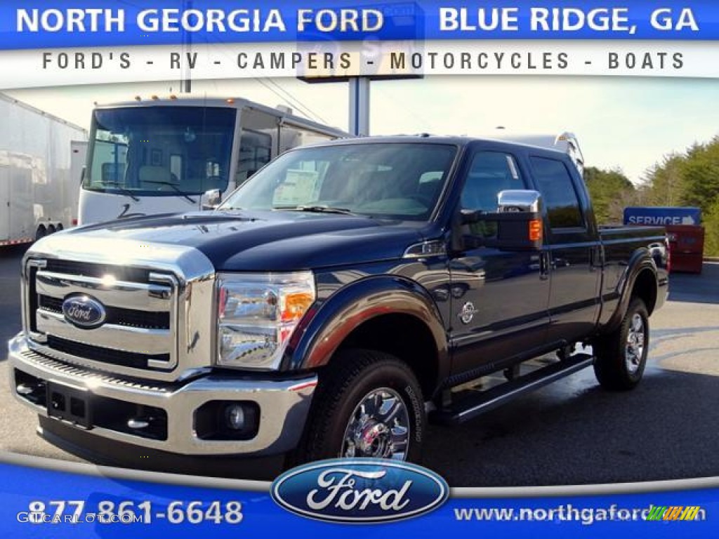 Blue Jeans Ford F350 Super Duty
