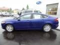 Deep Impact Blue Metallic 2016 Ford Fusion SE Exterior