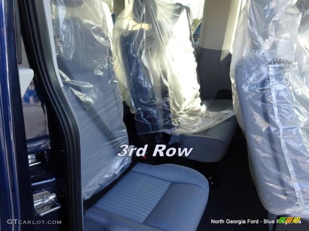 2015 Transit Wagon XLT 350 MR Long - Blue Jeans Metallic / Pewter photo #16