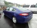 2016 Deep Impact Blue Metallic Ford Fusion SE  photo #3