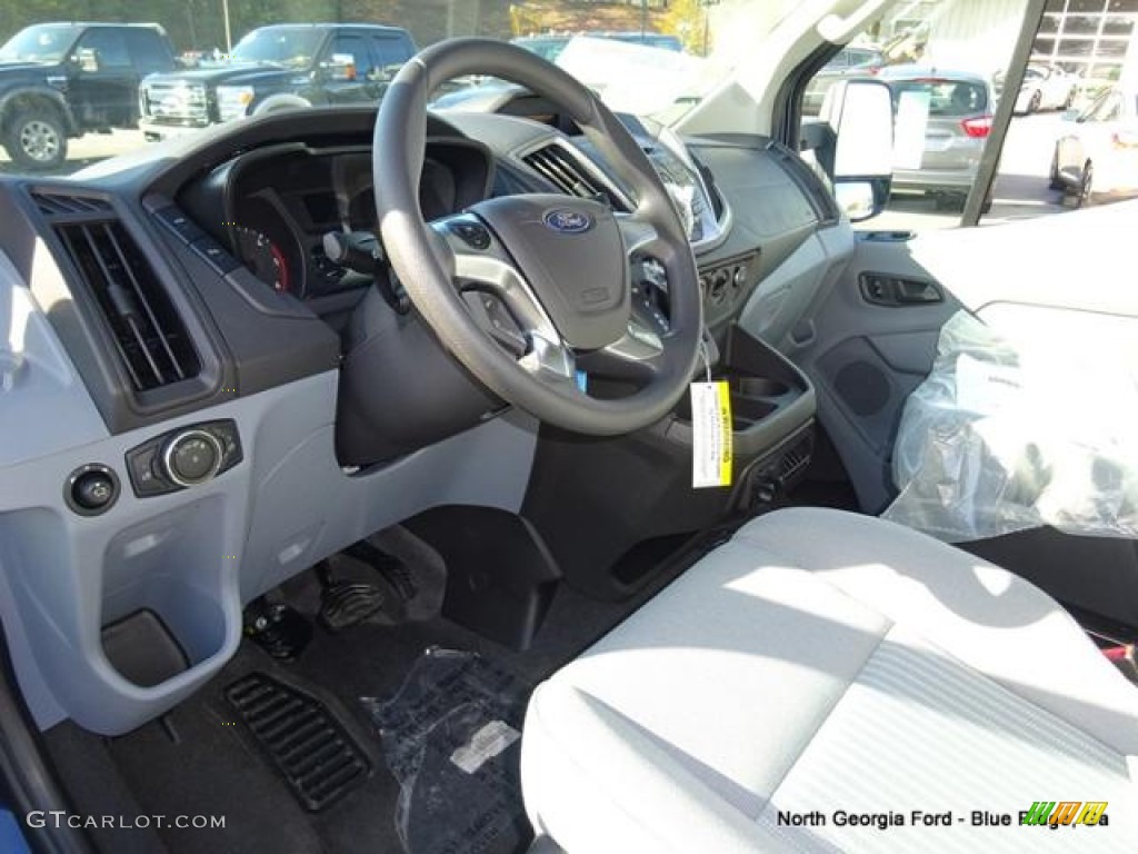 2015 Transit Wagon XLT 350 MR Long - Blue Jeans Metallic / Pewter photo #31
