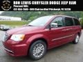 2015 Deep Cherry Red Crystal Pearl Chrysler Town & Country Touring-L  photo #1