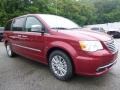 Deep Cherry Red Crystal Pearl 2015 Chrysler Town & Country Touring-L Exterior