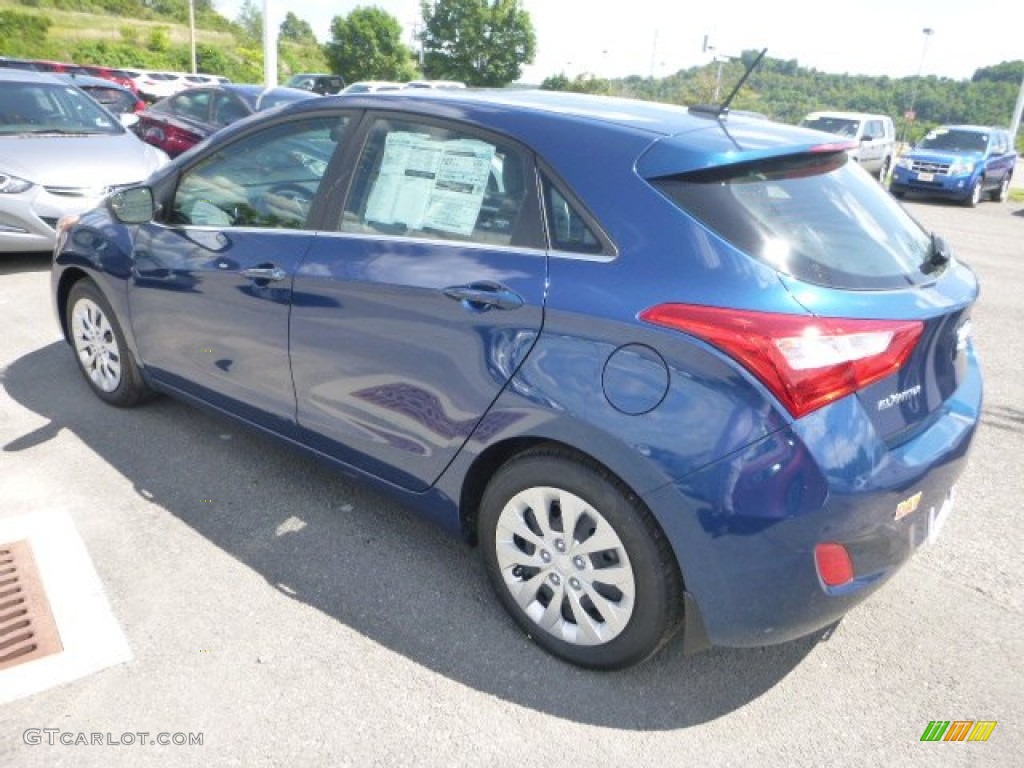 2016 Elantra GT  - Windy Sea Blue / Beige photo #7