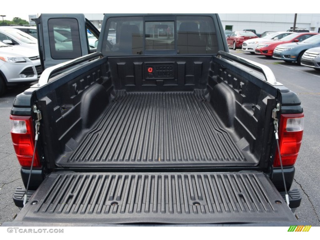 2004 Ranger XLT SuperCab - Dark Green Metallic / Black/Medium Pebble photo #14