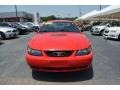 2002 Laser Red Metallic Ford Mustang V6 Coupe  photo #18