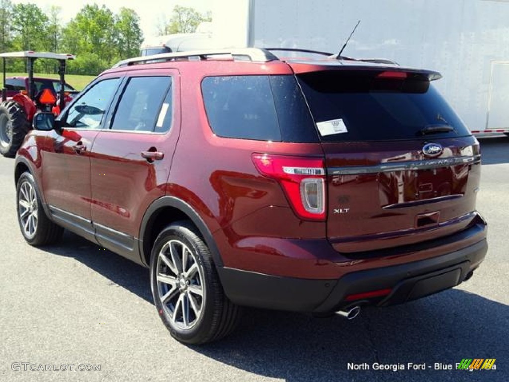 2015 Explorer XLT 4WD - Bronze Fire / Charcoal Black photo #3