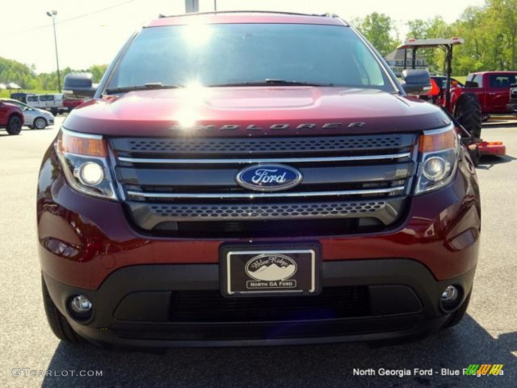 2015 Explorer XLT 4WD - Bronze Fire / Charcoal Black photo #8