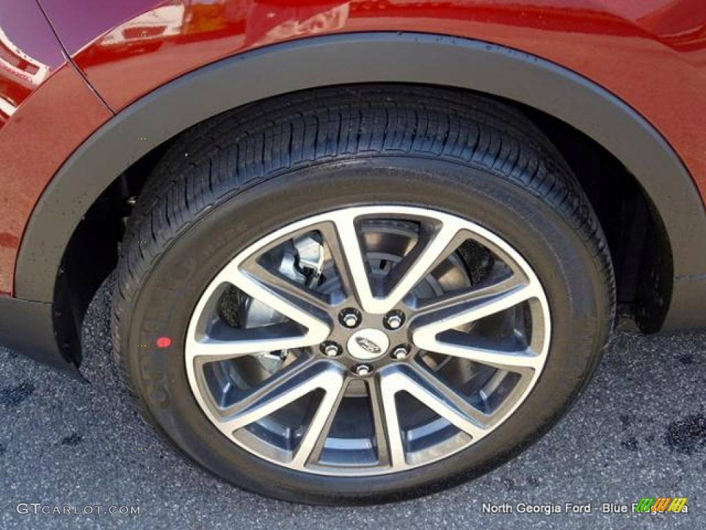 2015 Explorer XLT 4WD - Bronze Fire / Charcoal Black photo #9