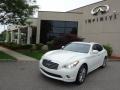 Moonlight White 2013 Infiniti M 37x AWD Sedan