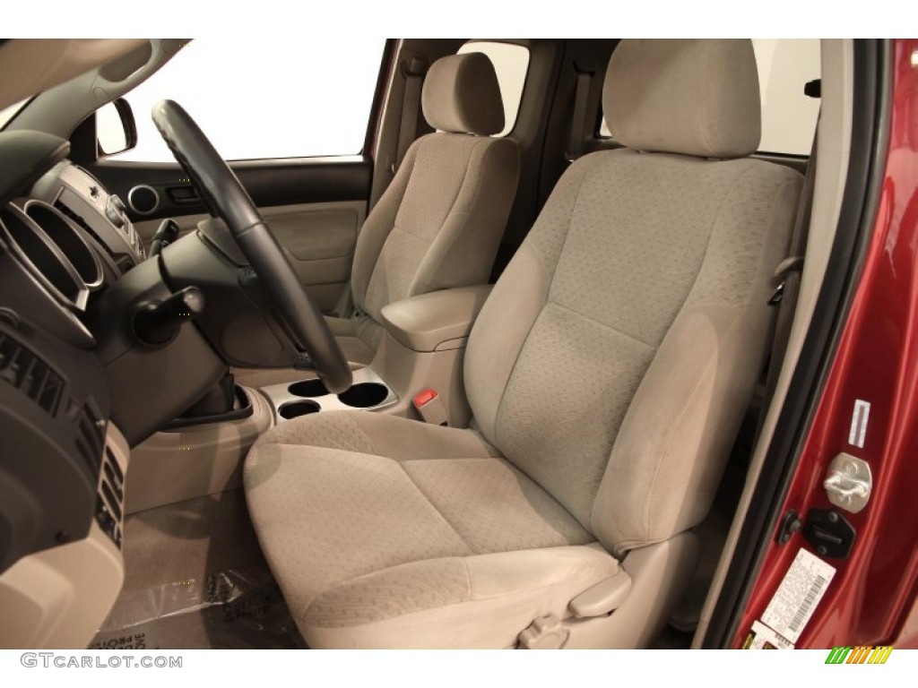 2008 Toyota Tacoma Access Cab 4x4 Front Seat Photo #105120114