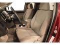 Taupe Front Seat Photo for 2008 Toyota Tacoma #105120114